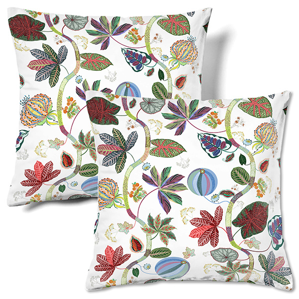 Entangled Flower Pillow