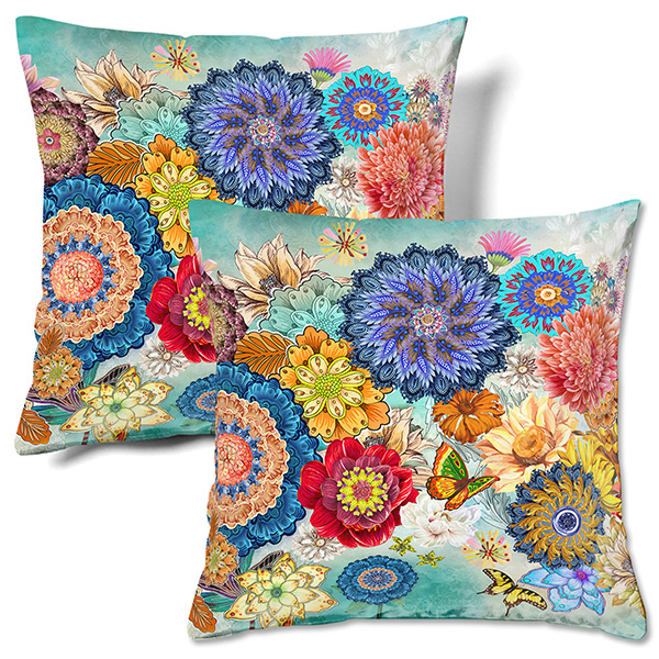 Mandala Flower pillow