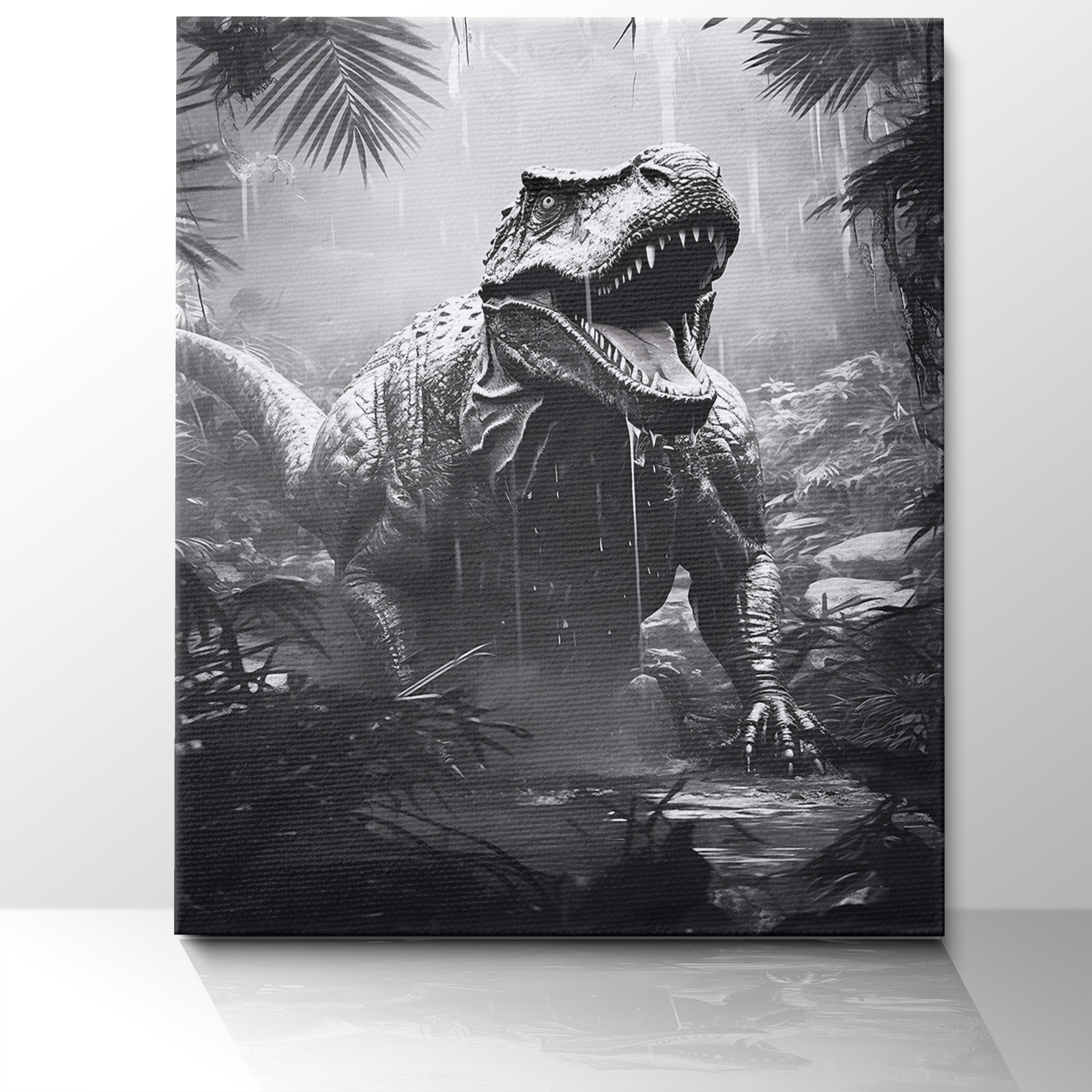 dinosaur canvas printing