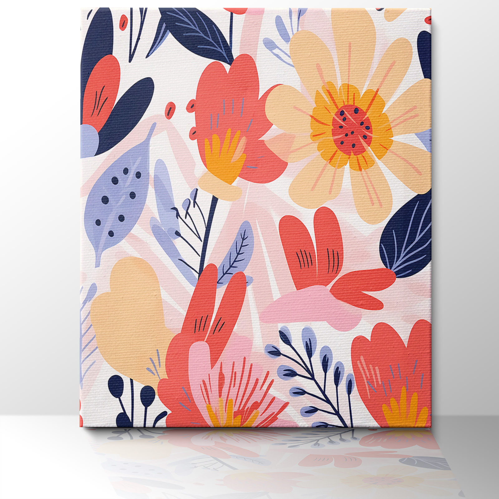 plants and flowers canvas printing