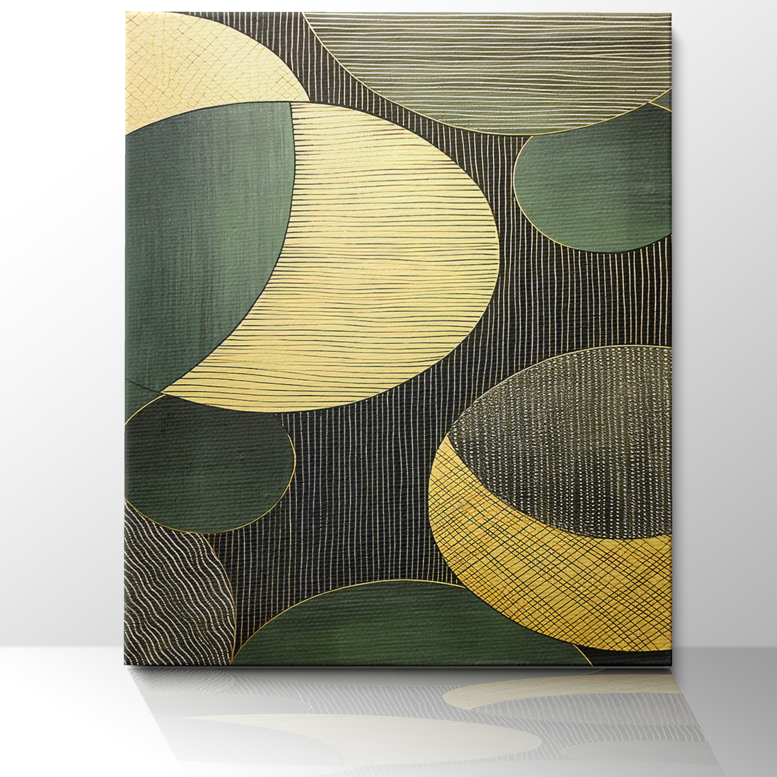 geometric texture canvas printing