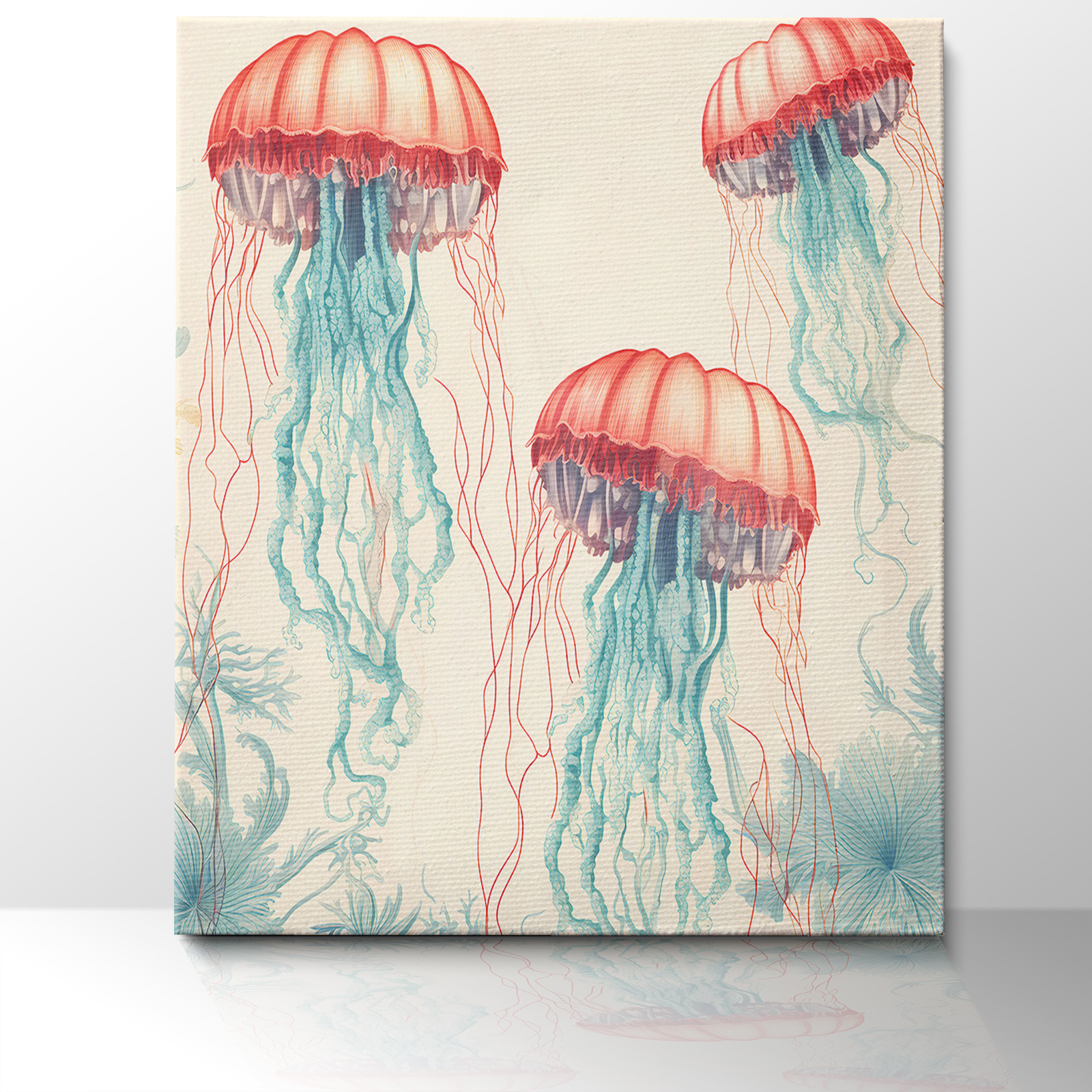 jellyfish canvas printing